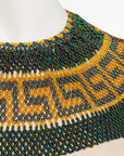 Collar de abalorios indígena Embera