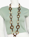 Collar en nuez de tagua 
