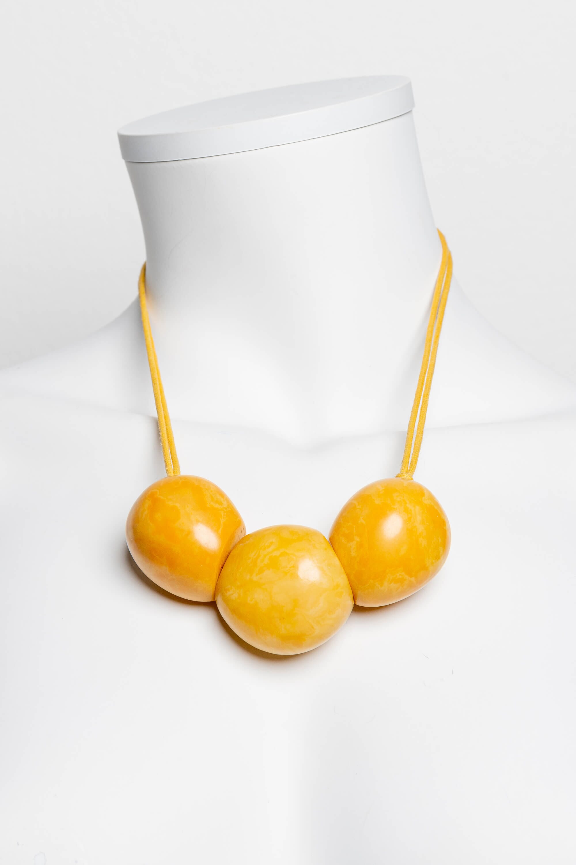 Collar en nuez de tagua 