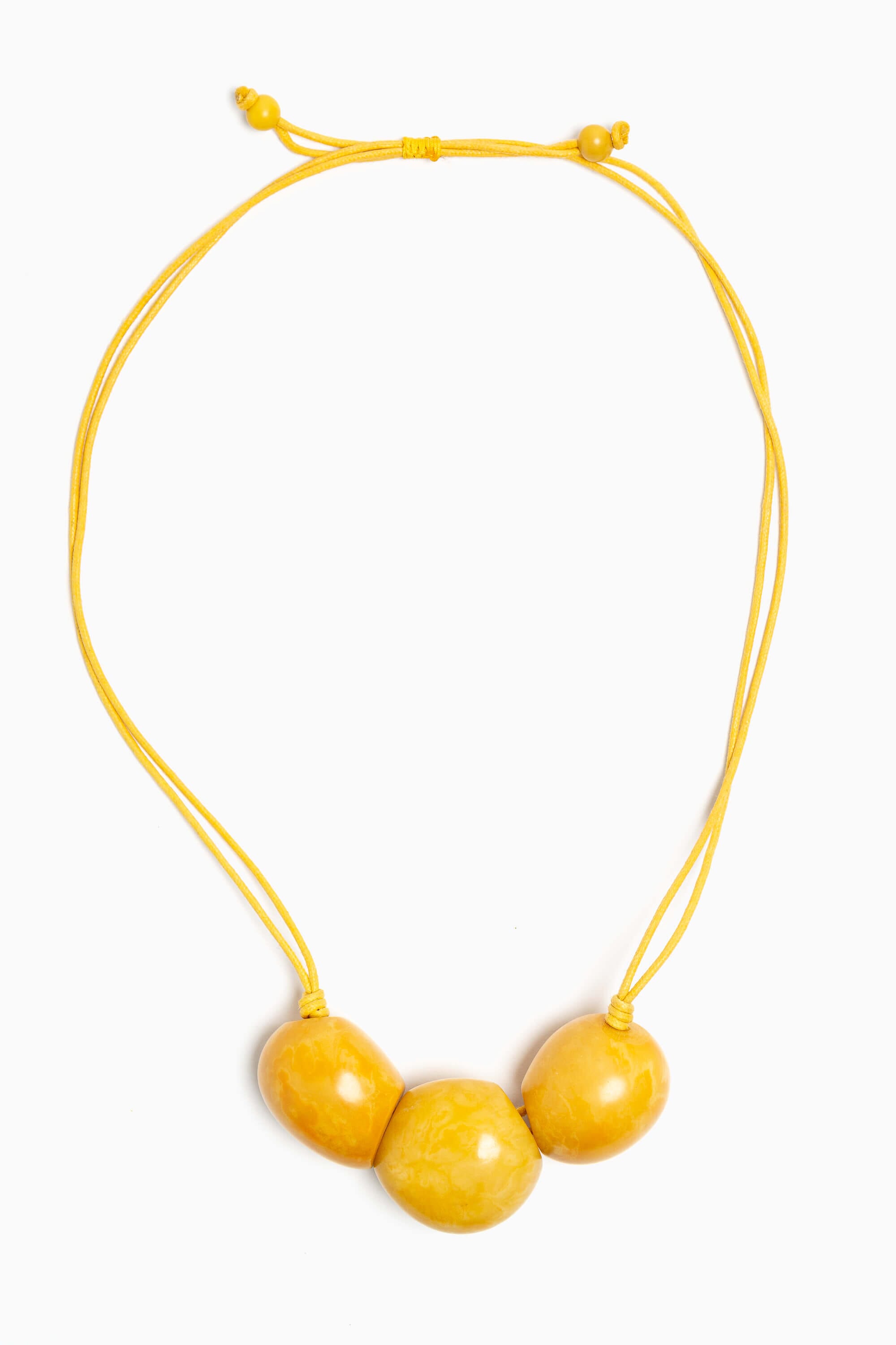 Collar en nuez de tagua 