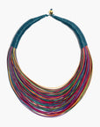 Collar en hilos de seda