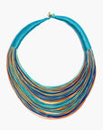 Collar en hilos de seda