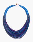 Collar en hilos de seda