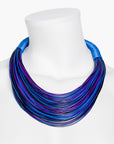 Collar en hilos de seda