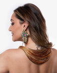 Collar en hilos de seda